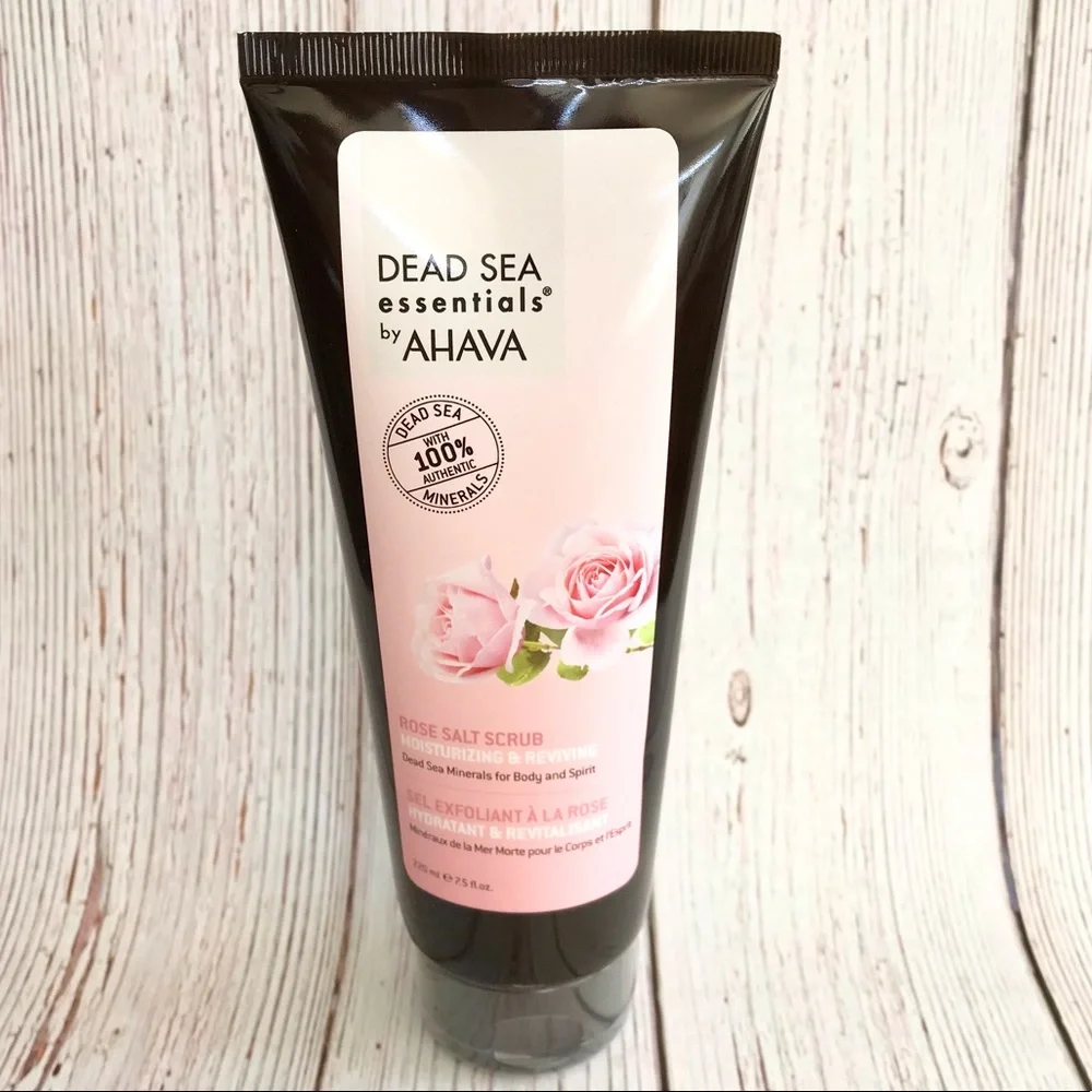 Rose Salt Scrub Dead Sea Essentials by Ahava